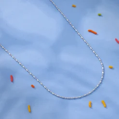 Silver Morse Kids Chain