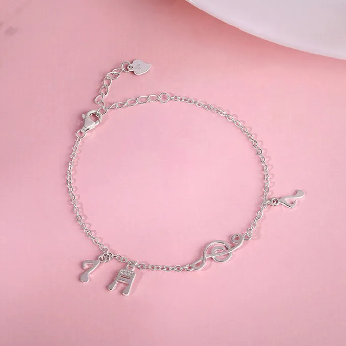 Silver Music Lover Bracelet
