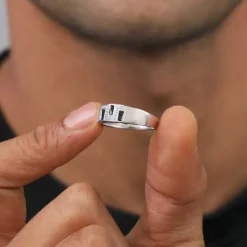 Silver Mystic Style Ring For Him