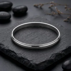 Silver Naresh Kada For Him (Size 7)