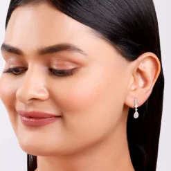 Silver Natalie Earrings