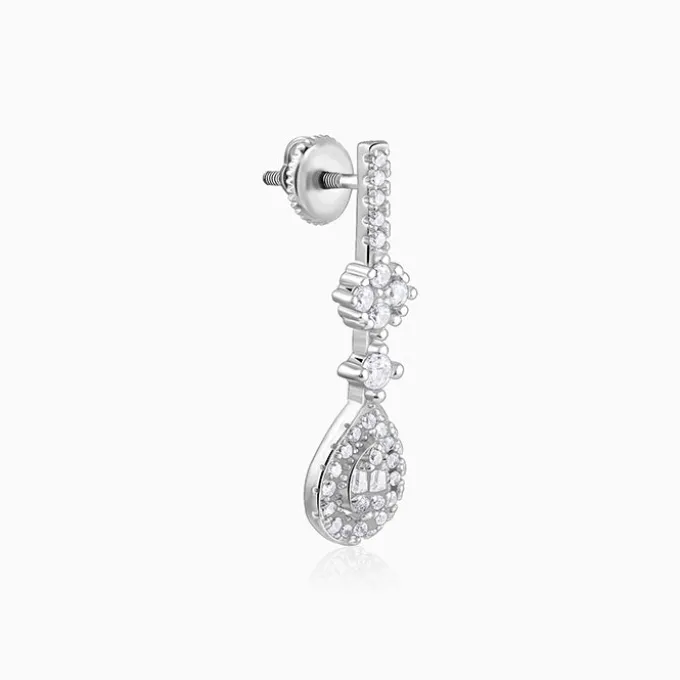 Silver Natalie Earrings