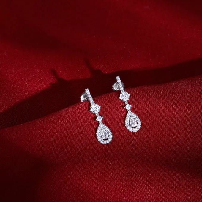 Silver Natalie Earrings