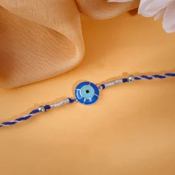 Silver Nazariya Rakhi