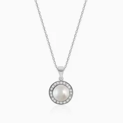 Silver Never Enough Pearls Set