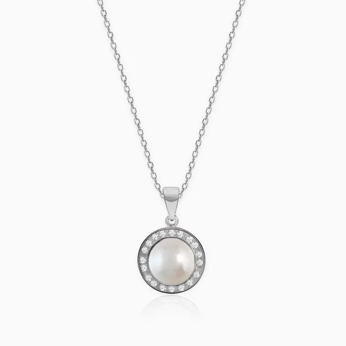 Silver Never Enough Pearls Set