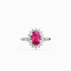 Silver Noctis Petalstone Ring (Size 12)