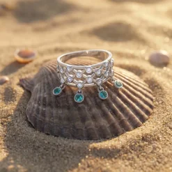 Silver Nyx Ring (Size 12)