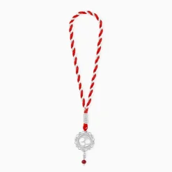Silver Om Mandala Lumba Rakhi