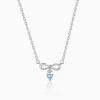 Silver Only Us Necklace