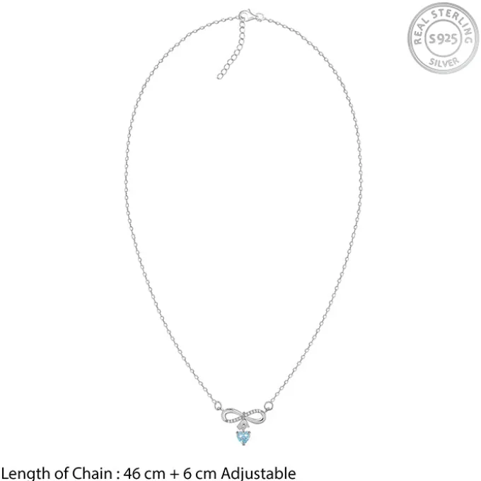 Silver Only Us Necklace