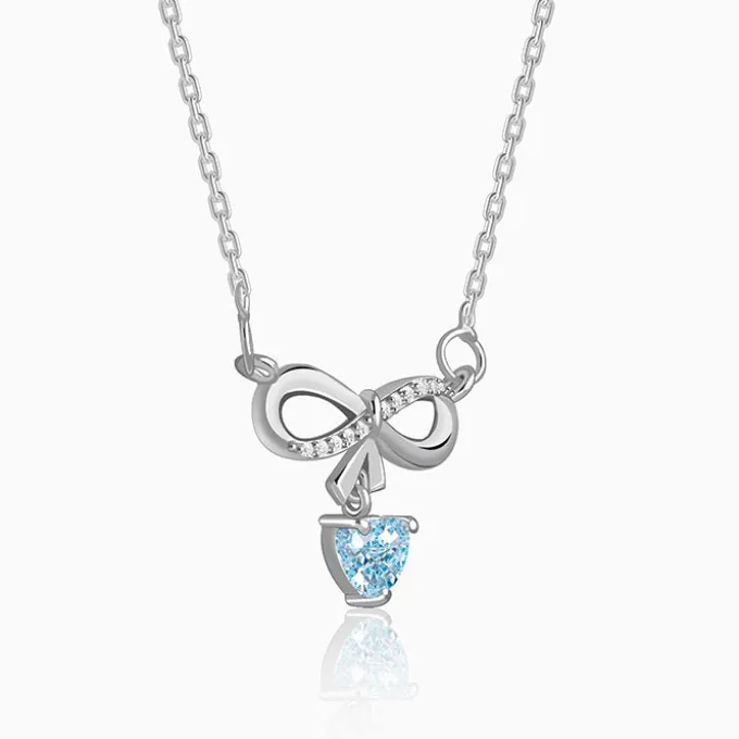 Silver Only Us Necklace