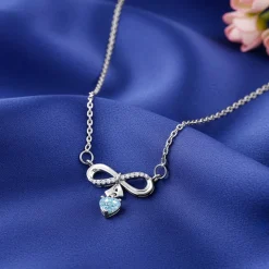 Silver Only Us Necklace