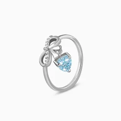 Silver Only Us Ring