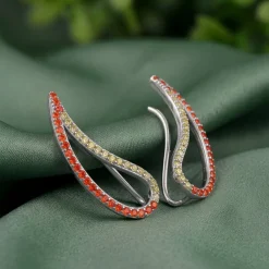 Silver Oshun Earrings (Clip On)