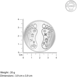 Silver Padam Coin - (20g)