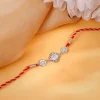 Silver Padma Vinayak Rakhi