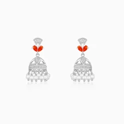 Silver Padmika Earrings