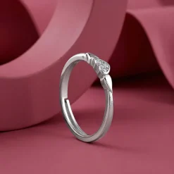 Silver Passion Love Ring