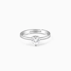 Silver Passionate Love Ring