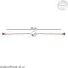 Silver Peacock Feather Rakhi