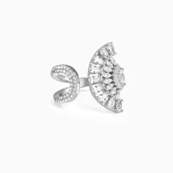 Silver Peacock Heritage Ring