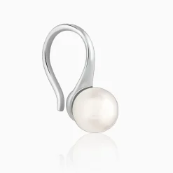 Silver Pearl Small Stud Earrings