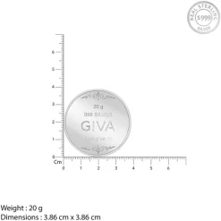 Silver Personalise in Hindi Coin- 20g