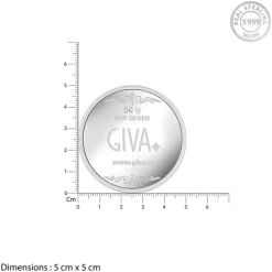Silver Personalised Always You Coin - 50g