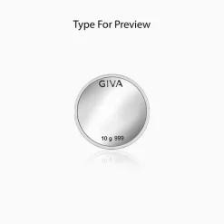 Silver Personalised Baby Birthday Coin