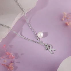 Silver Personalised Chic Necklace