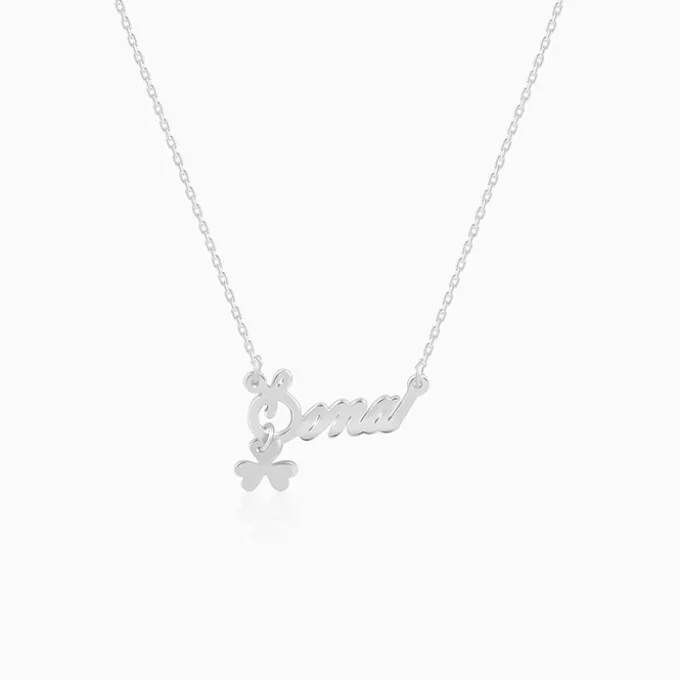 Silver Personalised Eternal Necklace