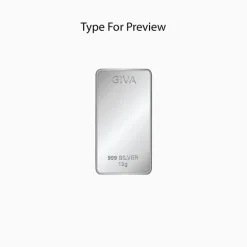 Silver Personalised Lakshmi Bar - 10g