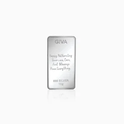 Silver Personalised Mother's day Bar - 10g