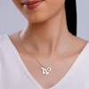 Silver Personalised Pet Lover Necklace