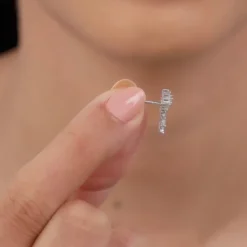 Silver Petalicious Earrings