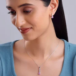 Silver Pink Glam Set