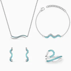 Silver Praxidike Set of 4