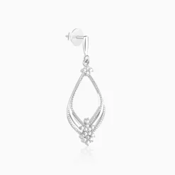 Silver Princess Earrings