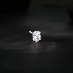 Silver Pristine Stud For Him