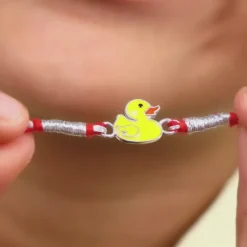Silver Quack-tacular Rakhi for Kids