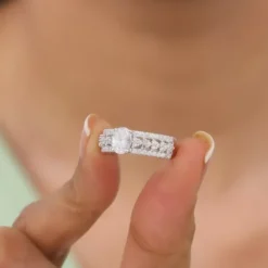 Silver Queen of Hearts Ring