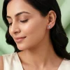 Silver Rabbit Stud Earrings
