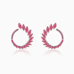 Silver Radiant Sphere Earrings