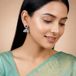 Silver Raina Jhumki