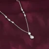 Silver Regal Radiance Necklace