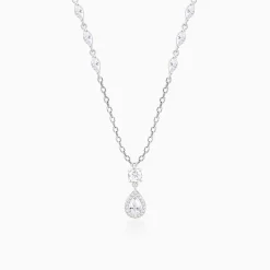 Silver Regal Radiance Necklace