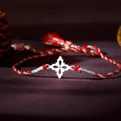 Silver Regalia Rakhi