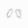 Silver Rhomb Couple Band