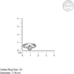 Silver Ridgeline Ring For Him